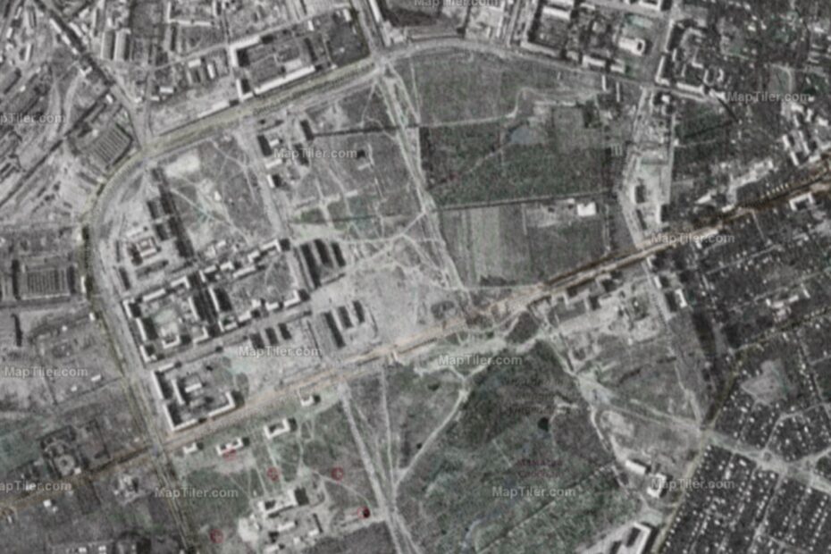 Спутниковый снимок Киева